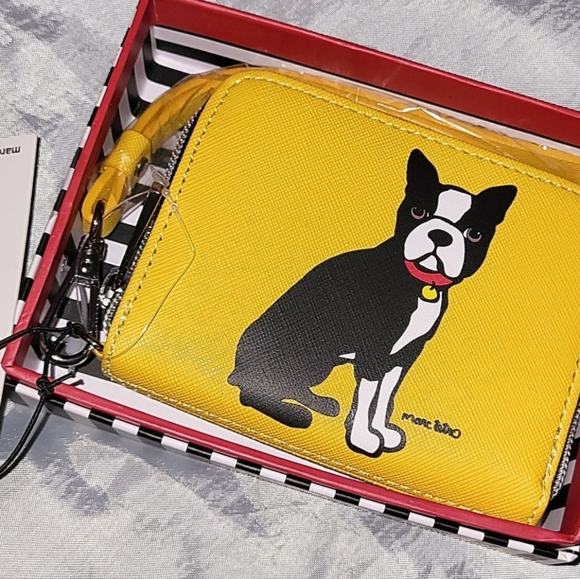 Boston Terrior zip around wallet NWT - Picture 1 of 4